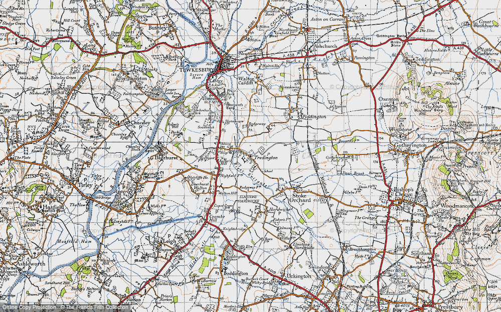 Old Map of Tredington, 1946 in 1946