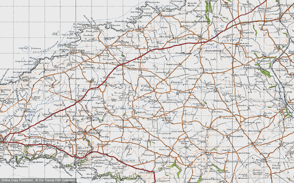 Old Map of Treffynnon, 1946 in 1946