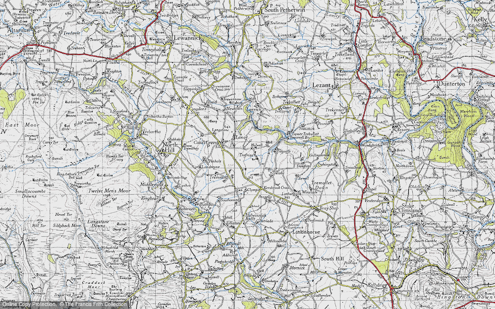 Old Map of Trefrize, 1946 in 1946