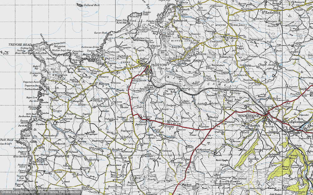 Old Map of Tregonce, 1946 in 1946