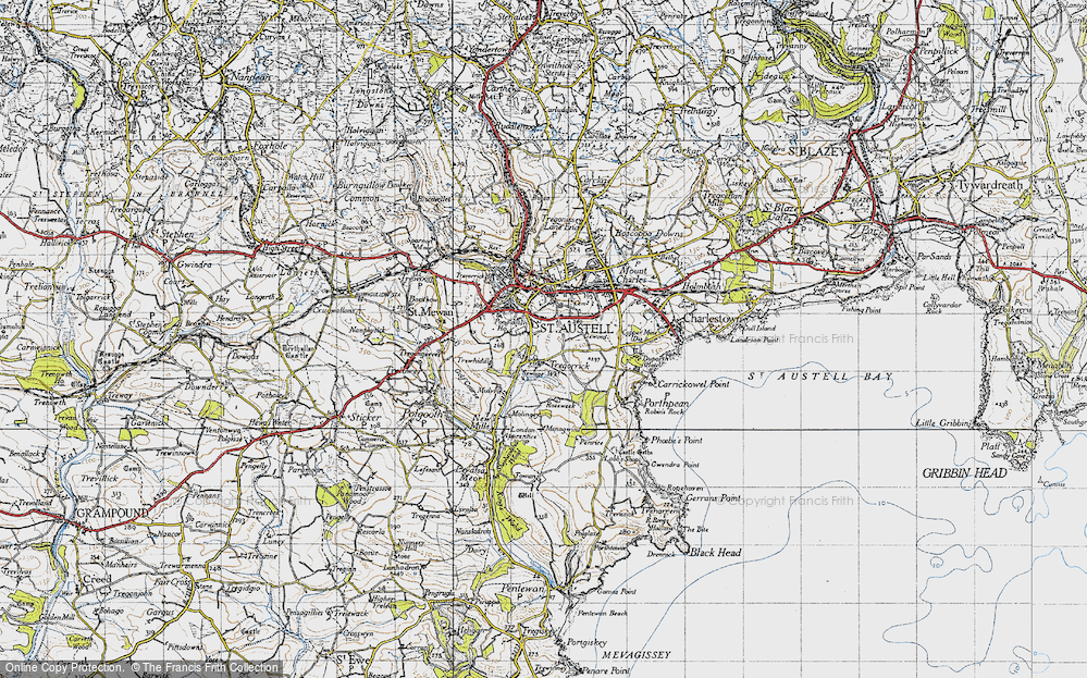 Old Map of Tregorrick, 1946 in 1946