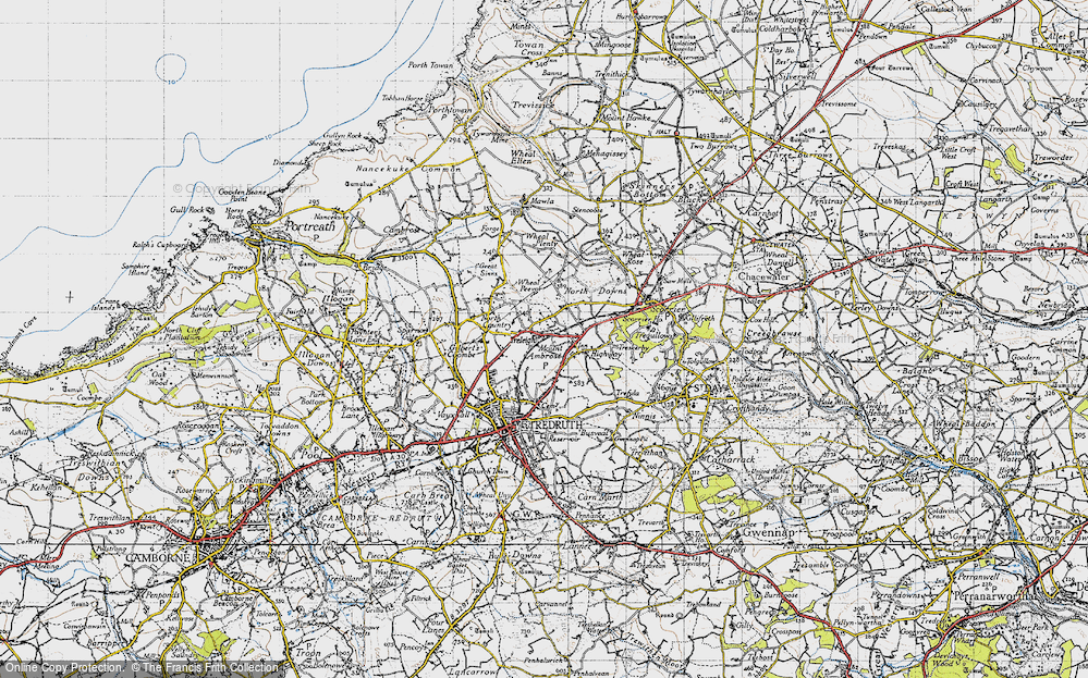 Old Map of Treleigh, 1946 in 1946