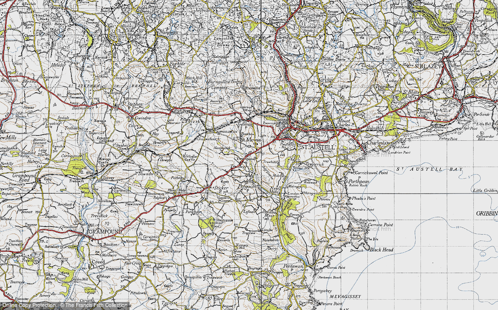 Old Map of Trelowth, 1946 in 1946