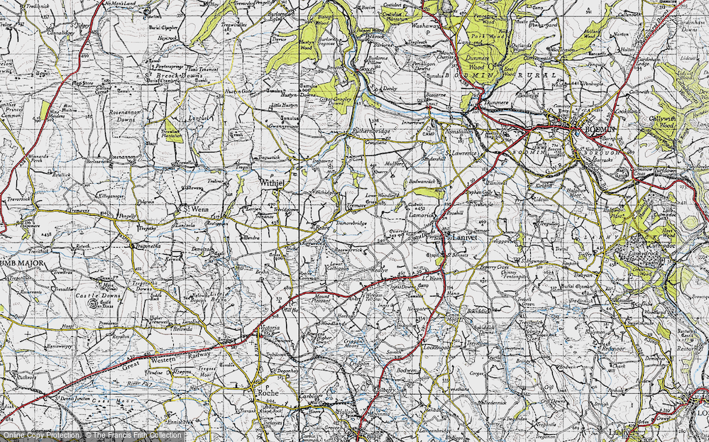 Old Map of Tremore, 1946 in 1946