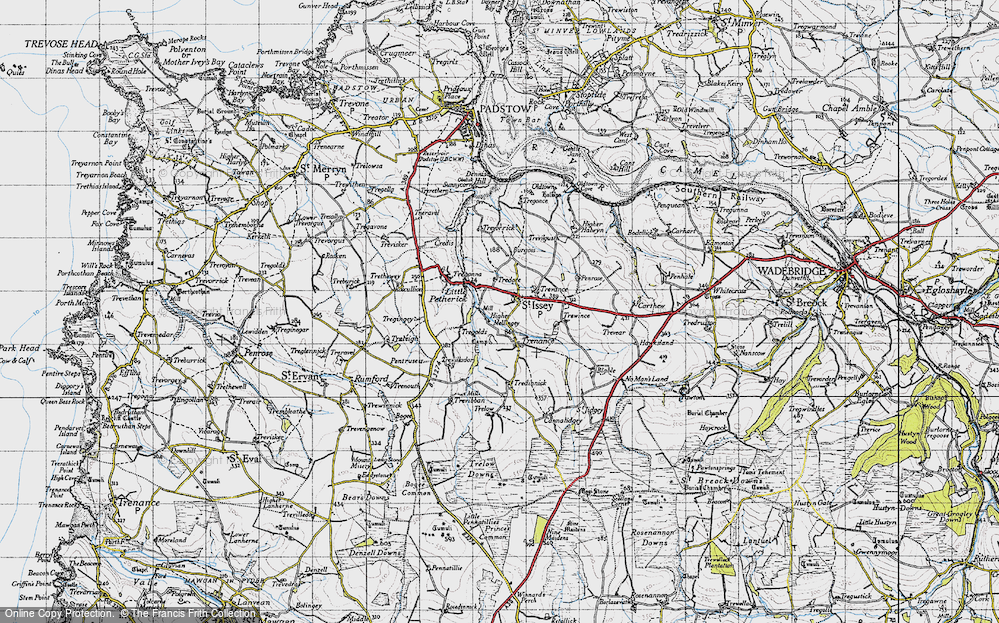 Old Map of Trenance, 1946 in 1946