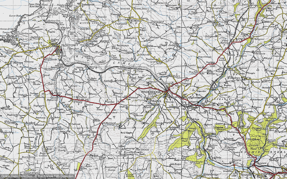 Old Map of Trevanson, 1946 in 1946