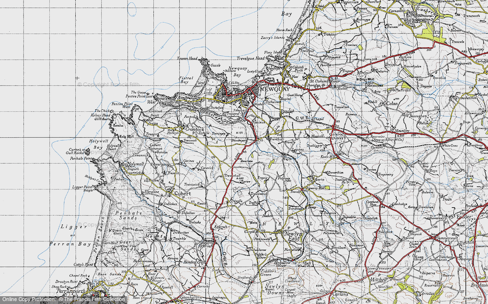 Old Map of Trevemper, 1946 in 1946