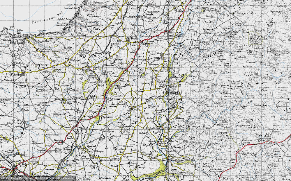 Old Map of Trevenning, 1946 in 1946