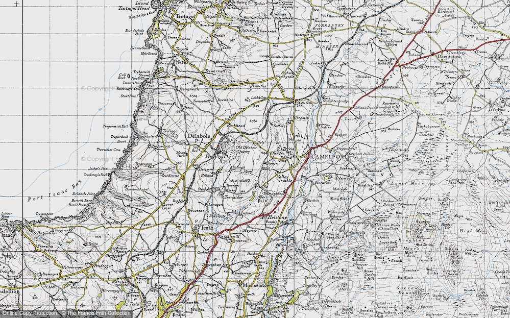 Old Map of Trewen, 1946 in 1946