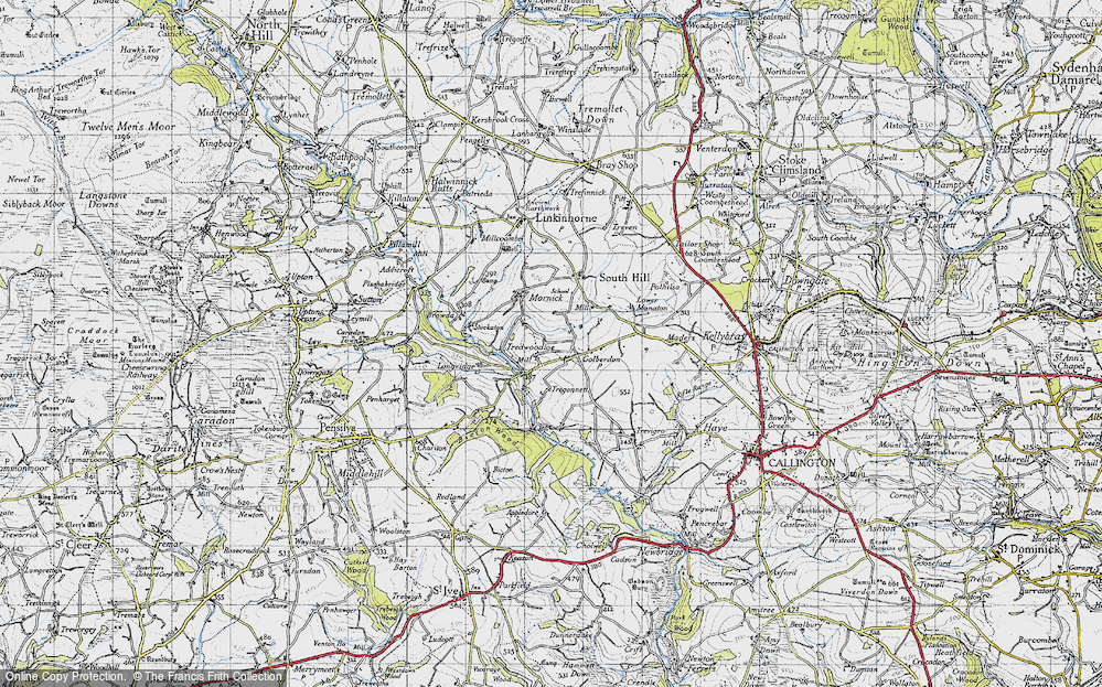 Old Map of Trewoodloe, 1946 in 1946