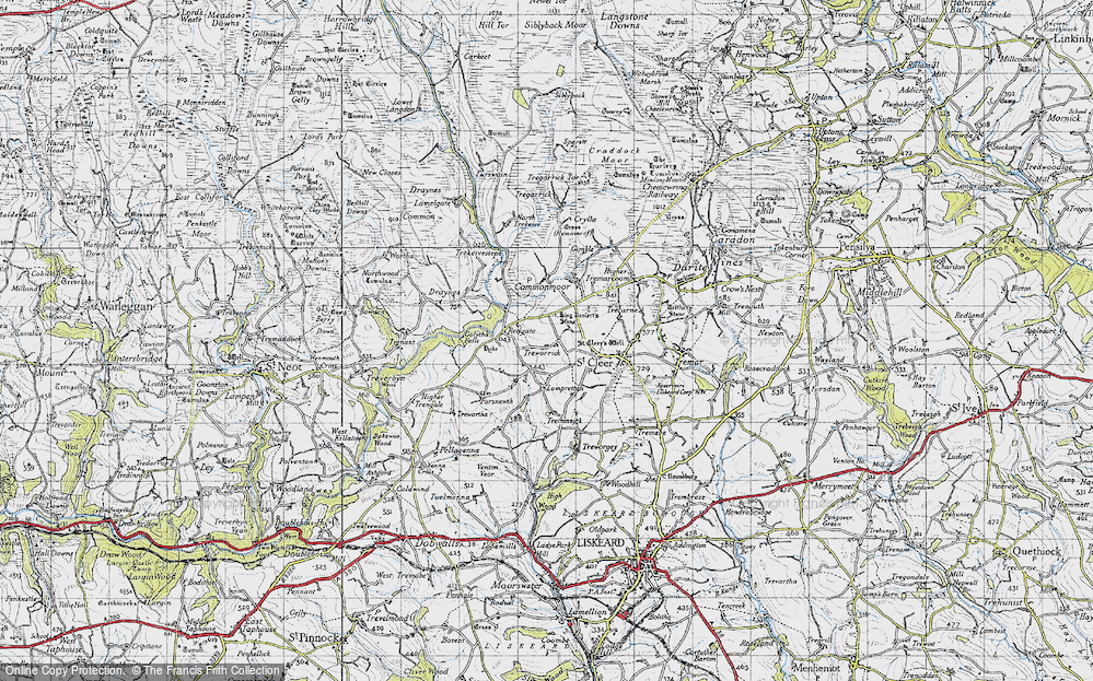 Old Map of Treworrick, 1946 in 1946