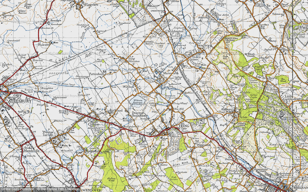 Old Map of Tringford, 1946 in 1946