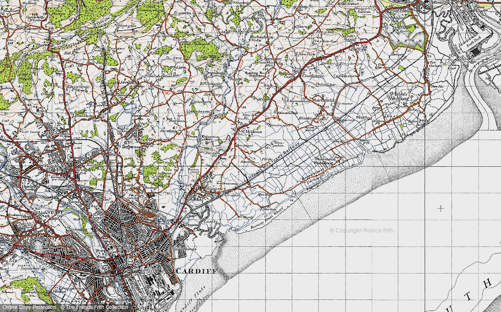 Old Map of Trowbridge, 1947 in 1947