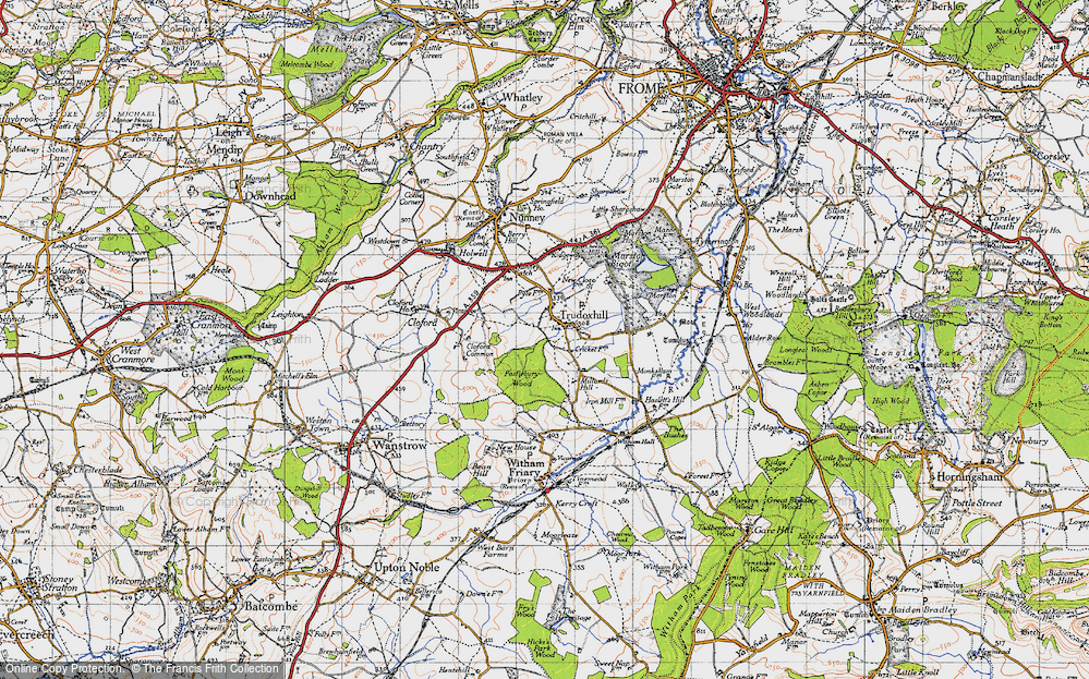 Old Map of Trudoxhill, 1946 in 1946