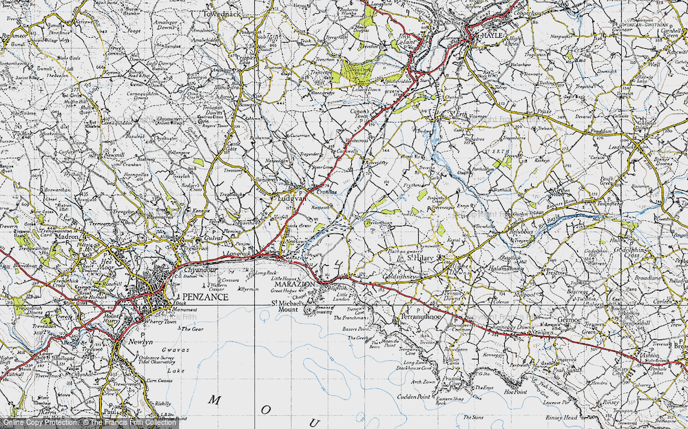 Old Map of Truthwall, 1946 in 1946