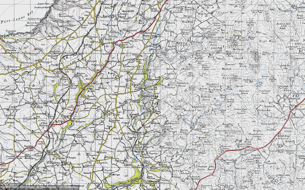 Old Map of Tuckingmill, 1946 in 1946