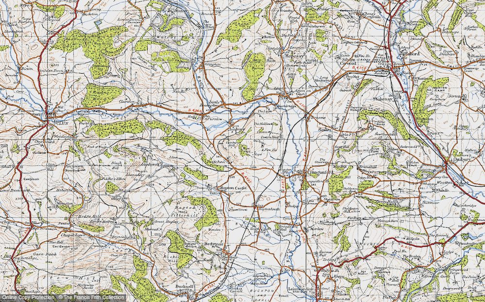 Old Map of Twitchen, 1947 in 1947