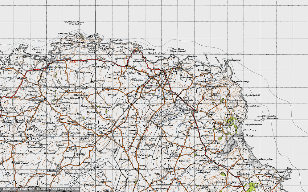 Old Map of Tyddyn Dai, 1947 in 1947