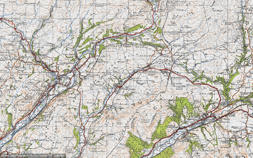Old Map of Tynewydd, 1947 in 1947