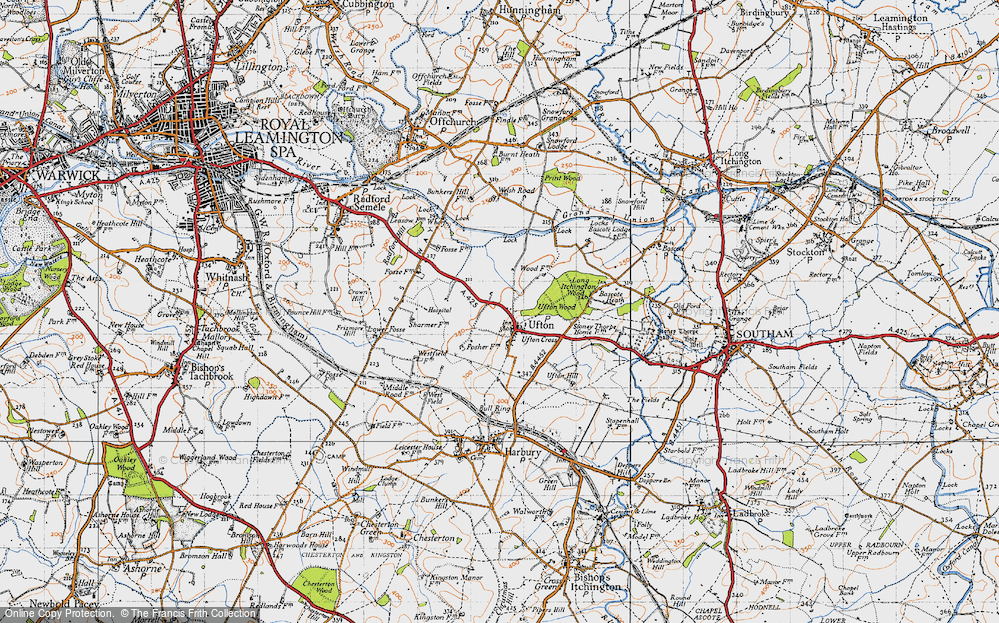 Old Map of Ufton, 1946 in 1946