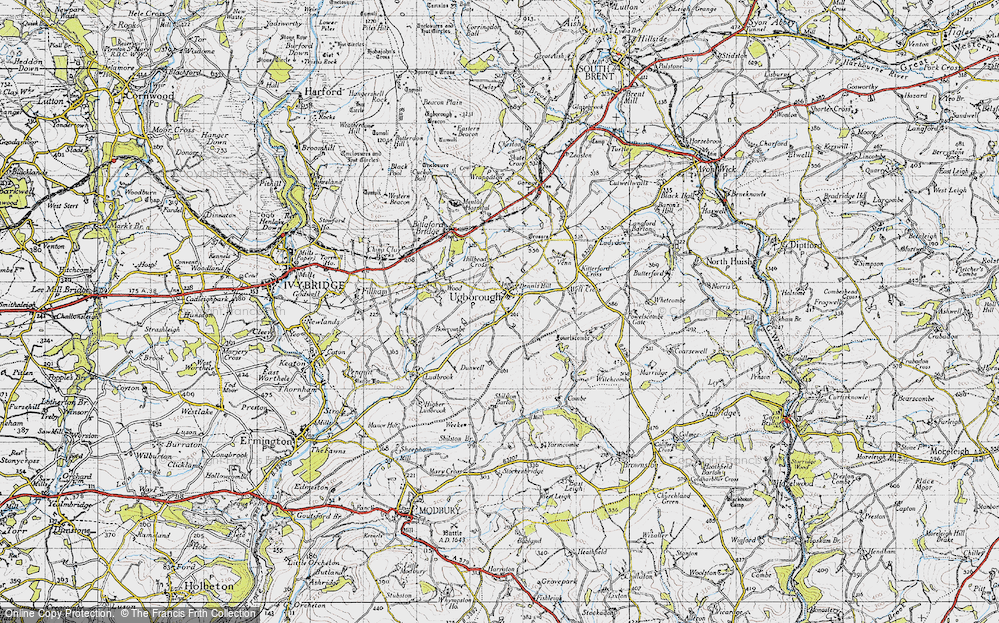 Old Map of Ugborough, 1946 in 1946