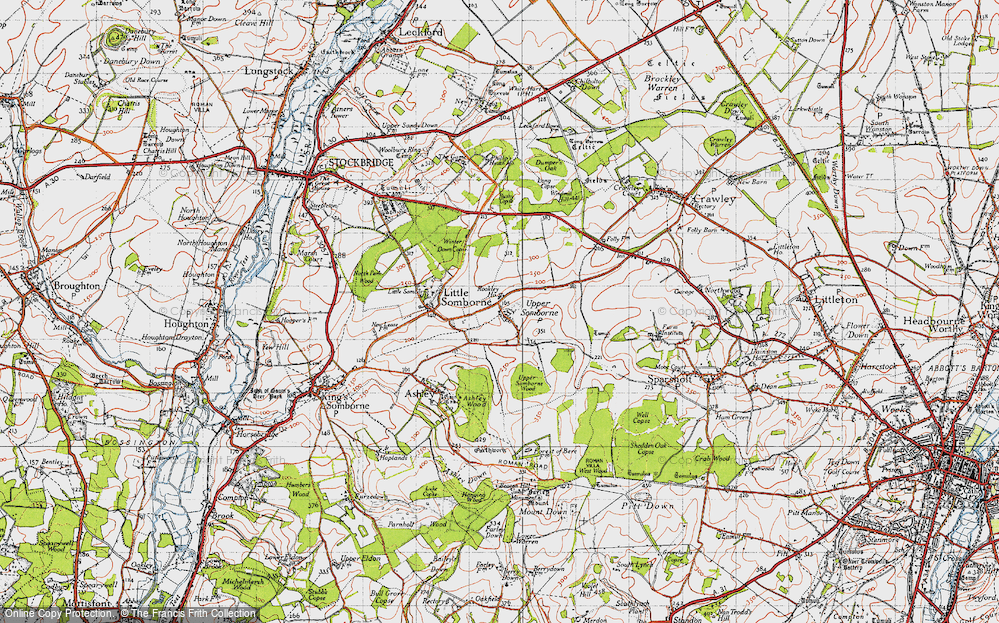 Up Somborne, 1945