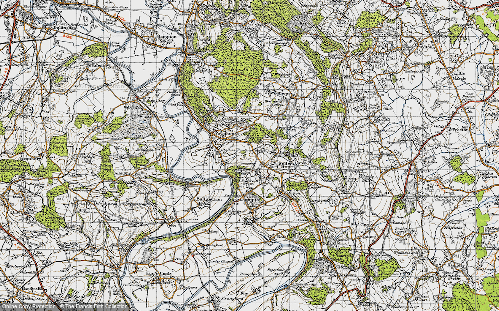 Old Map of Upper Buckenhill, 1947 in 1947