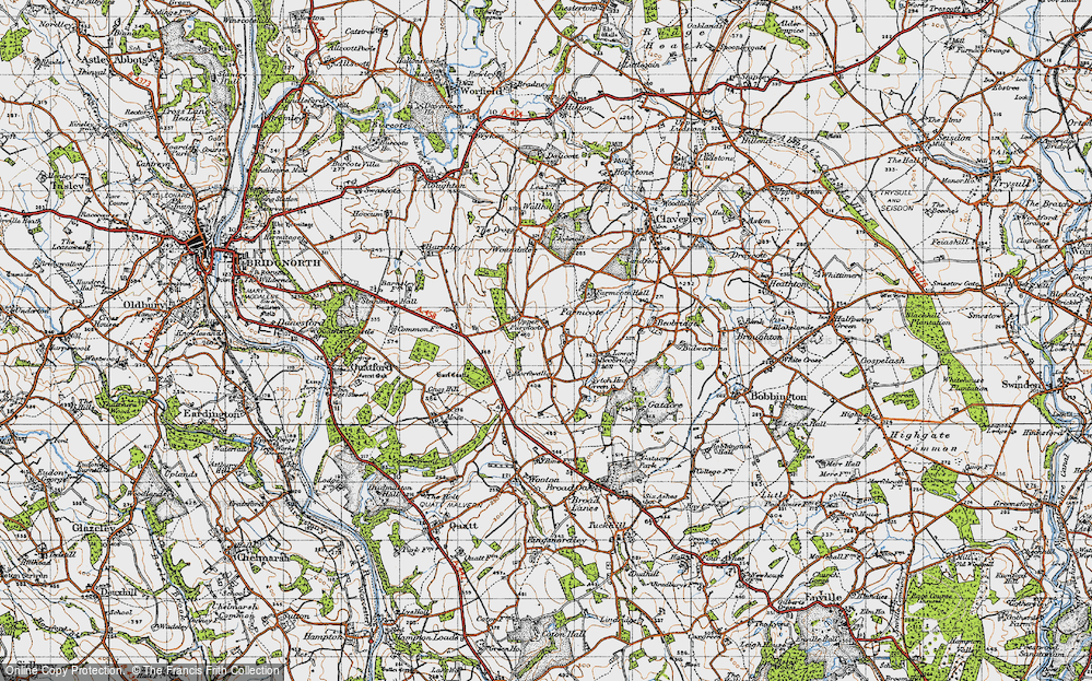 Old Map of Upper Farmcote, 1946 in 1946