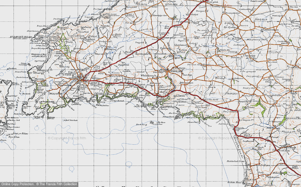 Old Map of Upper Solva, 1946 in 1946