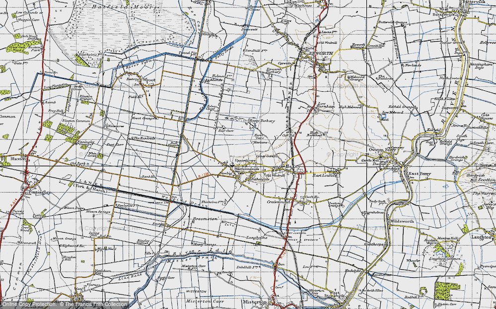 Old Map of Upperthorpe, 1947 in 1947