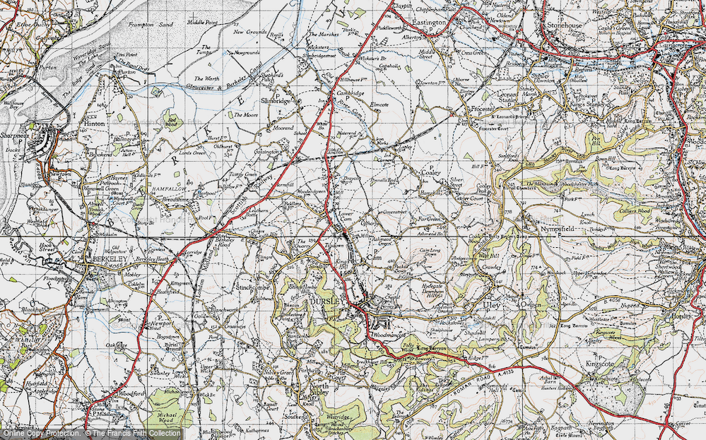 Old Map of Upthorpe, 1946 in 1946