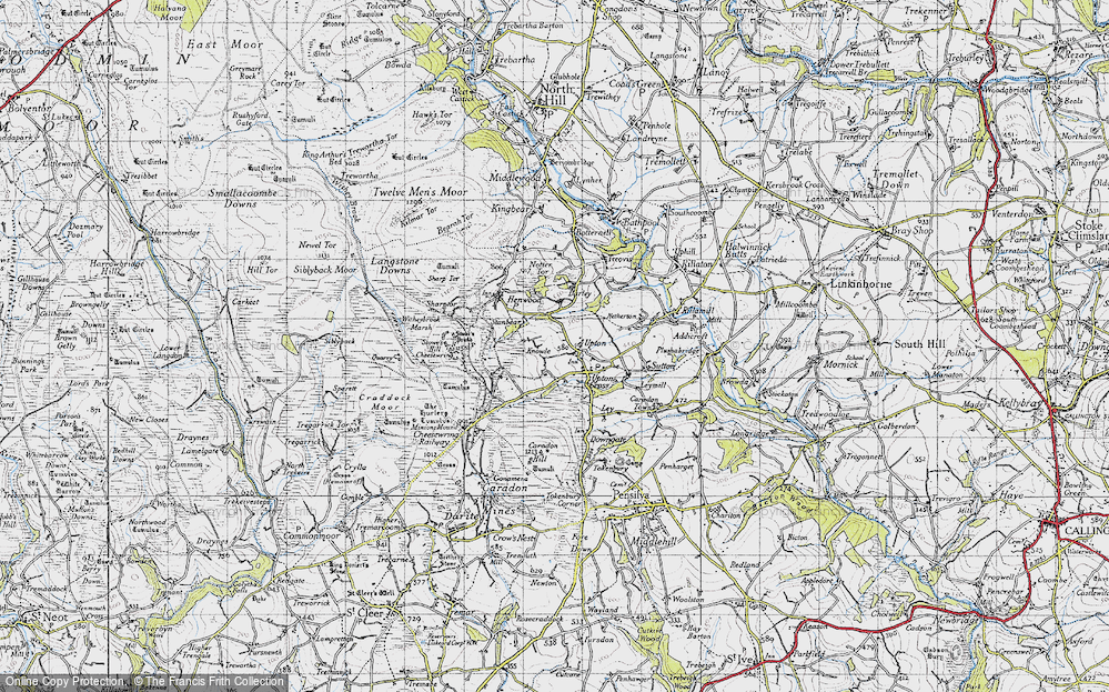 Old Map of Upton, 1946 in 1946