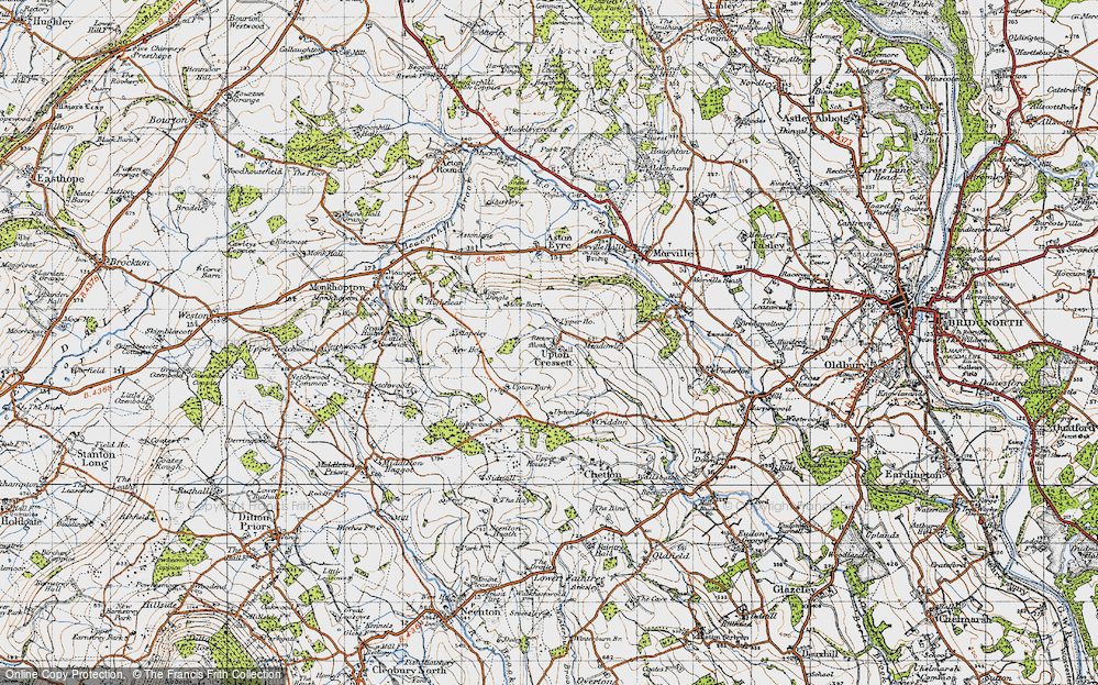 Upton Cressett, 1947