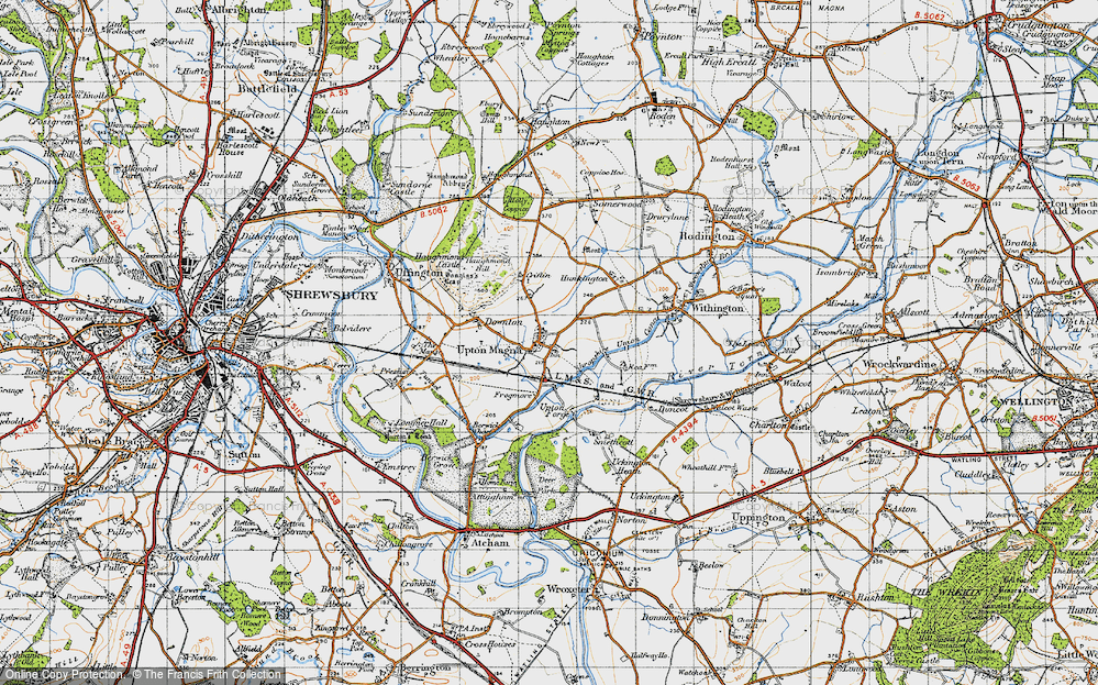 Upton Magna, 1947