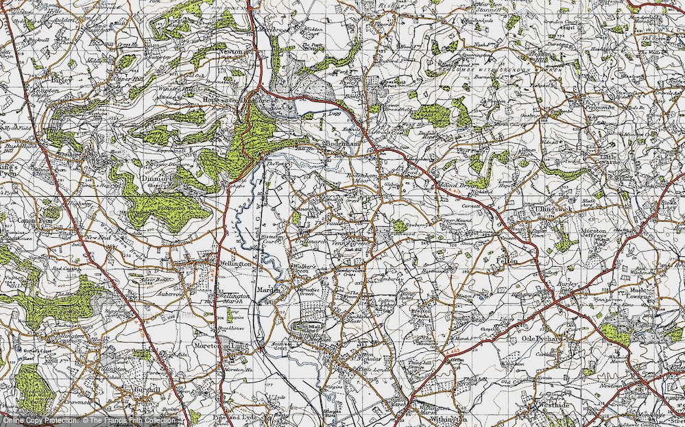 Old Map of Vauld, The, 1947 in 1947