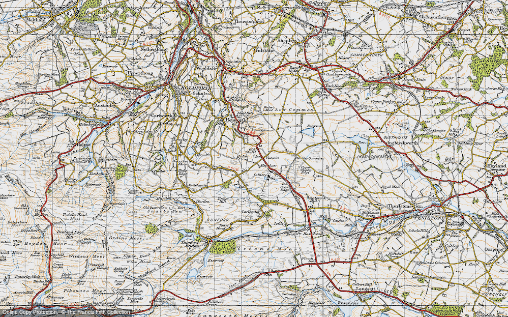 Old Map of Victoria, 1947 in 1947