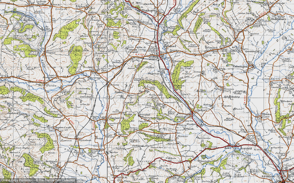Old Map of View Edge, 1947 in 1947