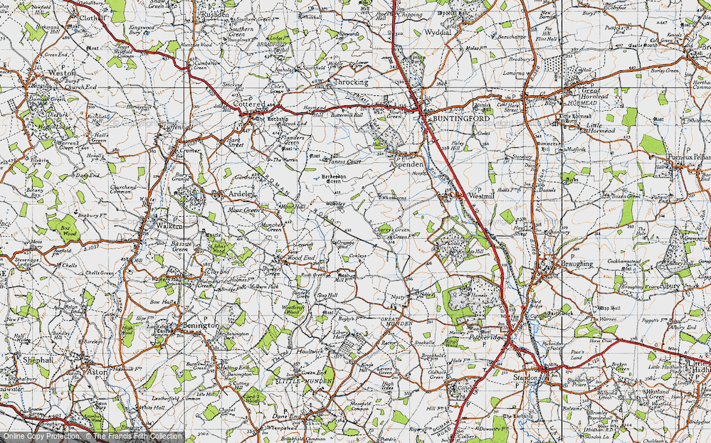 Old Map of Wakeley, 1946 in 1946