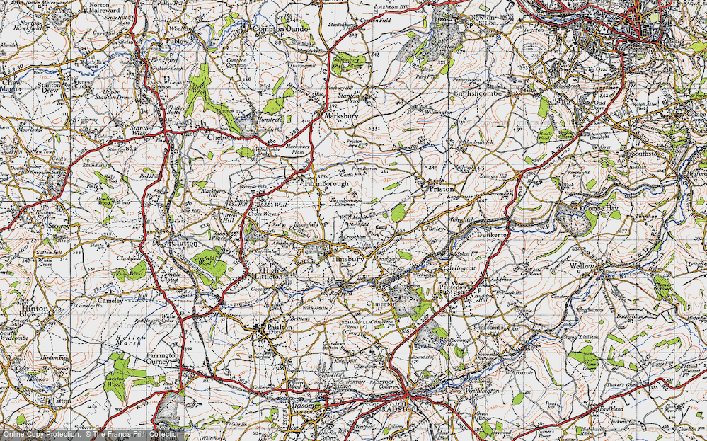 Old Map of Wall Mead, 1946 in 1946