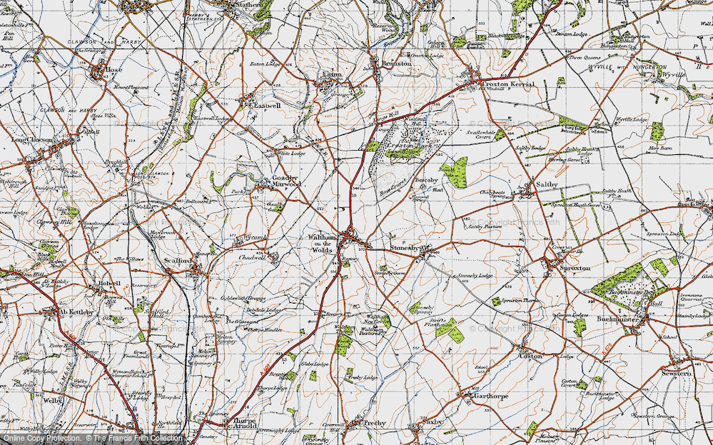 Waltham on the Wolds, 1946