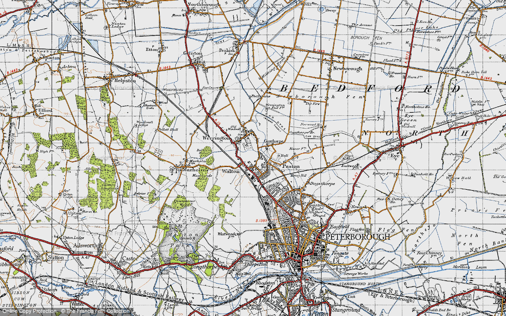 Old Map of Walton, 1946 in 1946
