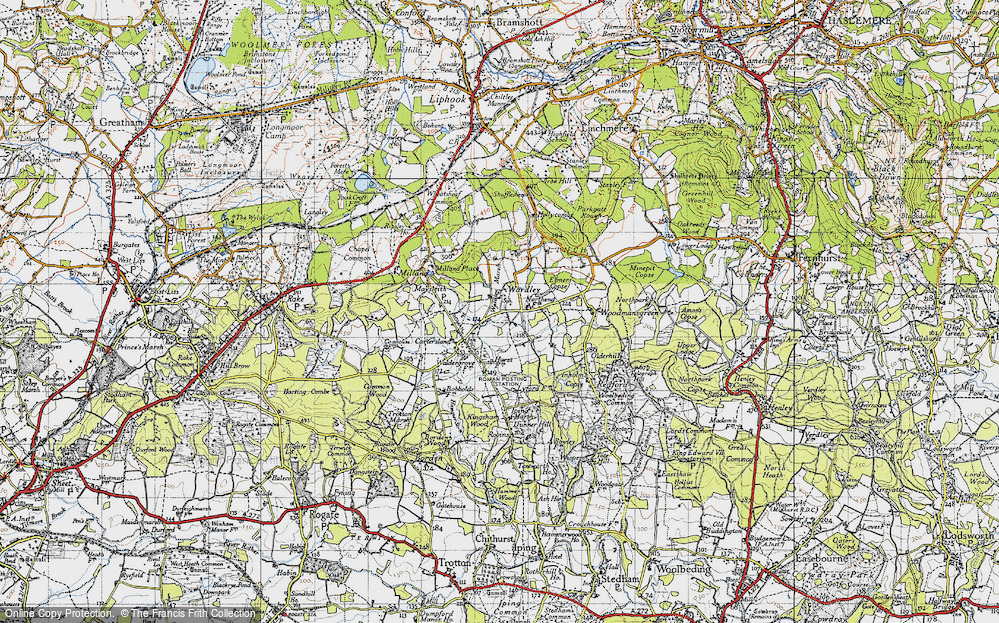 Old Map of Wardley, 1940 in 1940