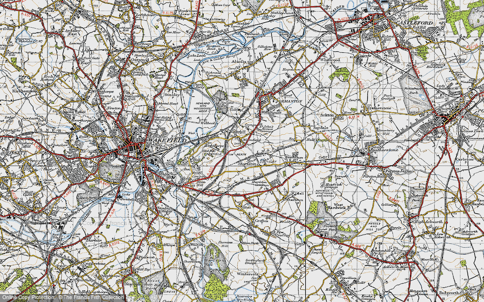 Old Maps of Warmfield, Yorkshire - Francis Frith