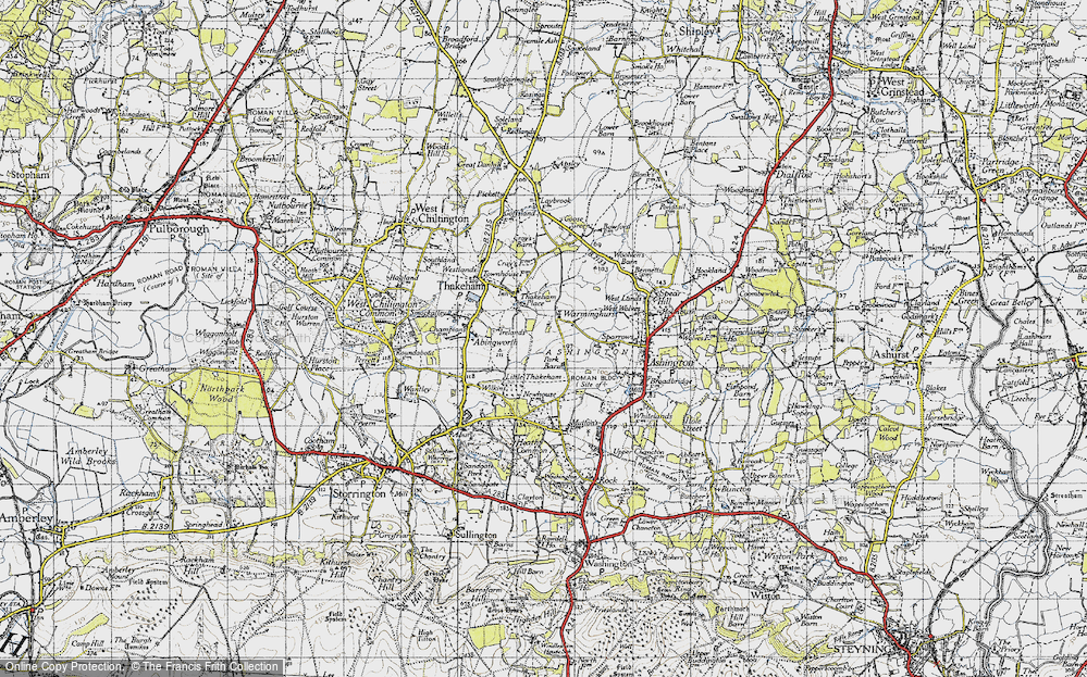 Old Map of Warminghurst, 1940 in 1940