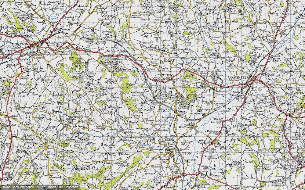 Old Map of Watchcombe, 1946 in 1946