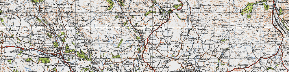 Old map of Watchgate in 1947