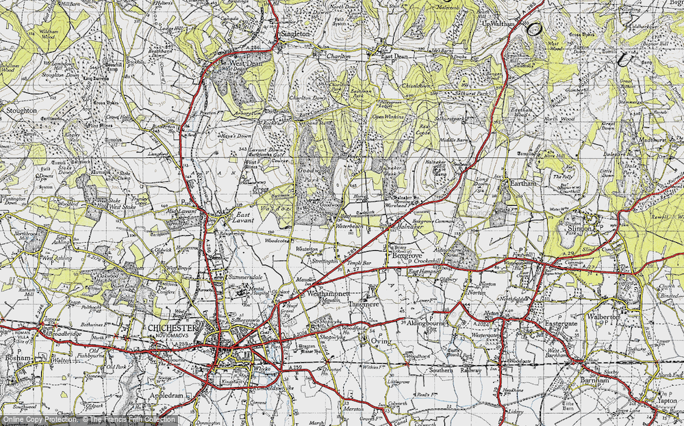 Old Map of Waterbeach, 1940 in 1940