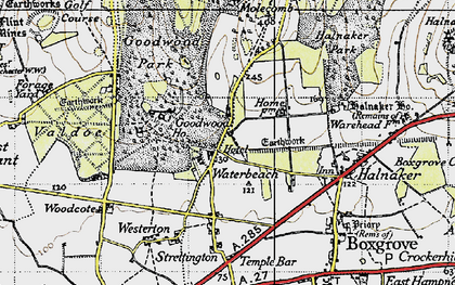 Old map of Waterbeach in 1940