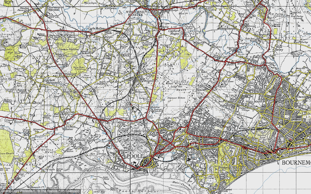 Old Map of Waterloo, 1940 in 1940
