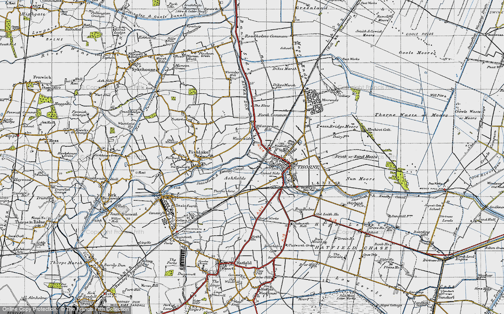 Old Map of Waterside, 1947 in 1947